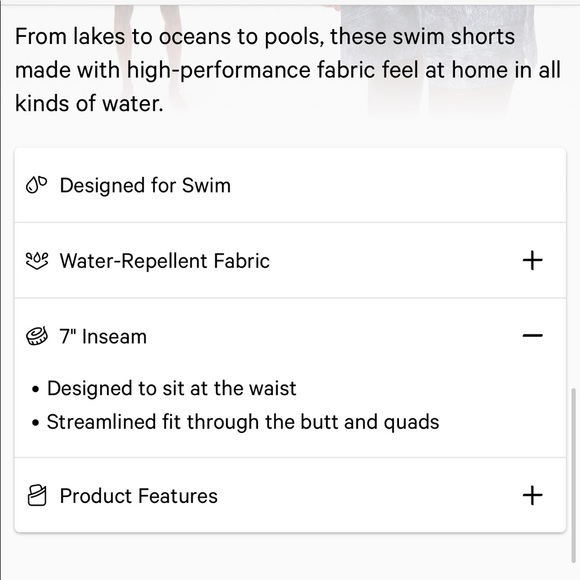 ❗️NWT❗️| Lululemon | Swim Short 7". Size L. - Picture 9 of 11